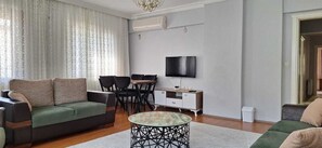 Comfort Condo, 3 Bedrooms, Non Smoking, Garden Area | Living area - TERMAL ALFAT APART (Termal)