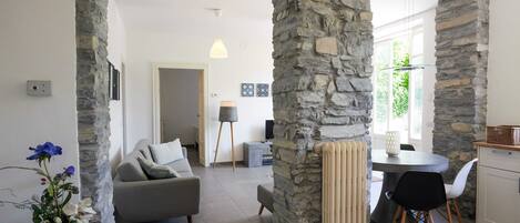 2 bedrooms, premium bedding, down comforters, iron/ironing board