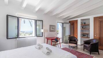 7 habitaciones y ropa de cama