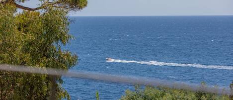 Udsigt fra overnatningsstedet