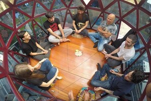 Rooftop terrace - Mandala Bagpackers (Jaipur)