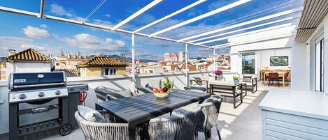 奢華公寓, 3 間臥室 | 露台/庭院