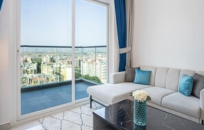 Appartement, 1 chambre, non-fumeur, vue ville | Vue de la chambre