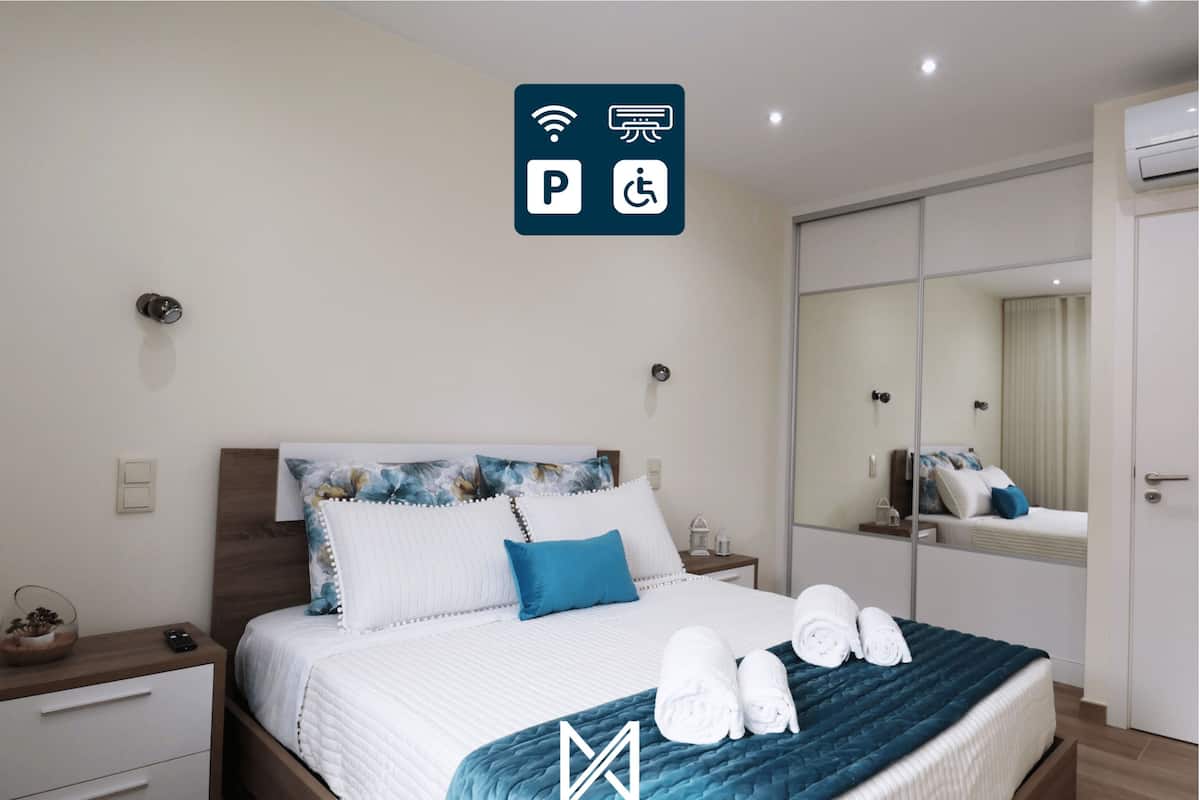 Departamento exclusivo | 2 habitaciones, tabla de planchar con plancha y wifi gratis
