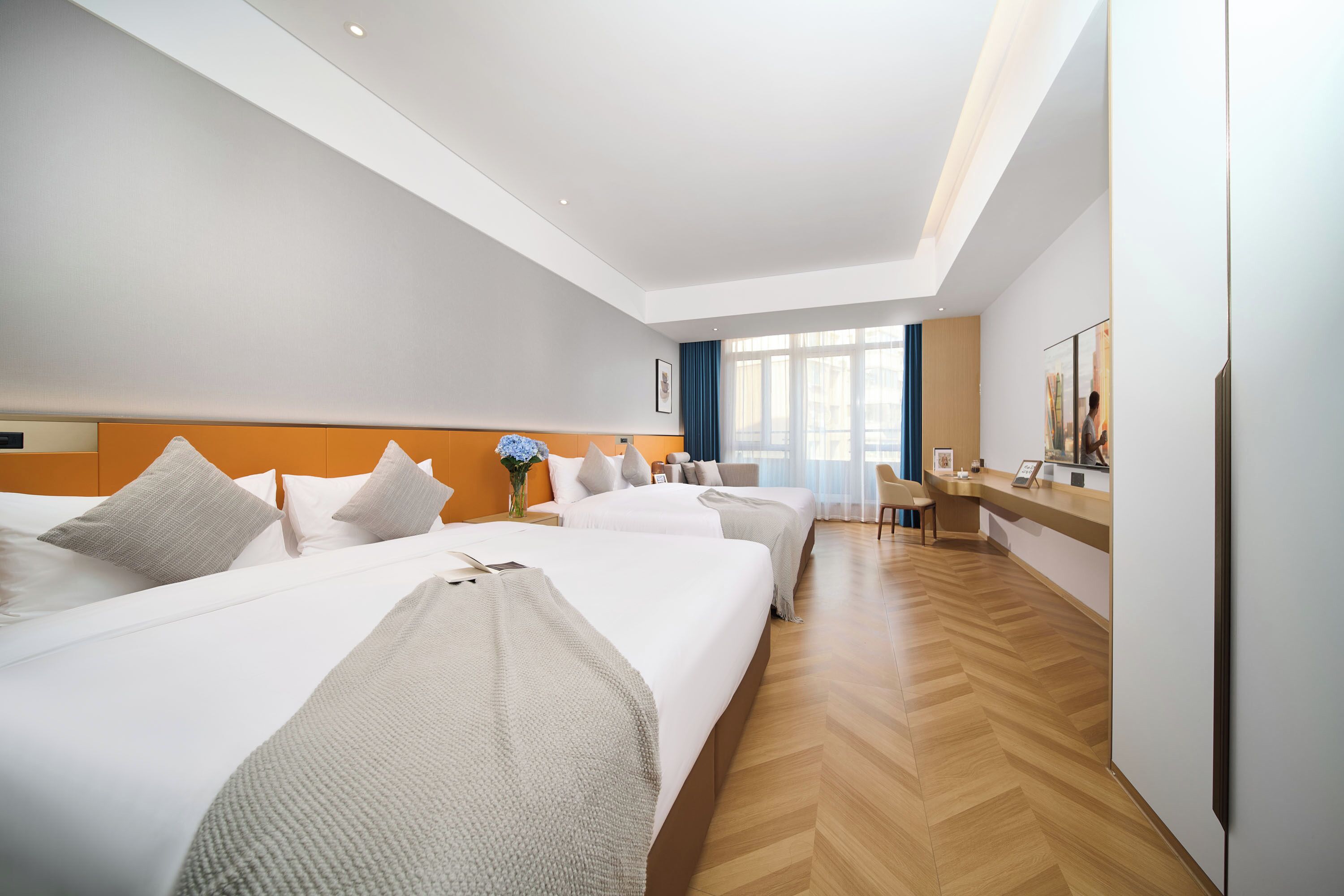 Familien-Suite, Mehrere Betten