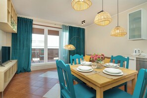 Apartment, 1 Bedroom, Terrace | Living area - Cosy Turquoise Apartment by Renters (Gdansk)