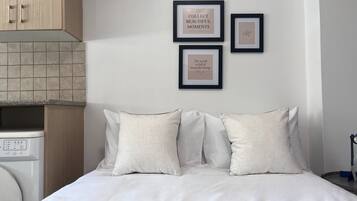 Studio Cao cấp, quang cảnh thành phố | Màn/rèm cản sáng, bàn ủi/dụng cụ ủi quần áo