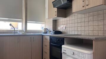 Studio Luxe, vue ville | Cuisine privée | Grille-pain