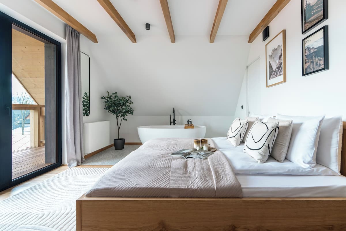 Deluxe studio | 1 slaapkamer, luxe beddengoed, individueel gedecoreerd