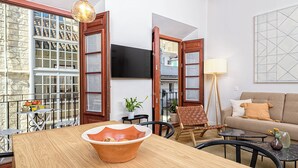 50-inch flat-screen TV with cable channels - Solaga - Mirador de San Juan (Málaga)