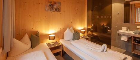 Free WiFi, bed sheets