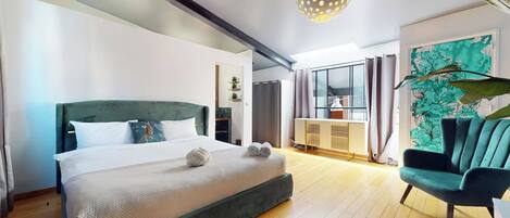 3 多间卧室、熨斗/熨衣板、旅行婴儿床、免费 WiFi