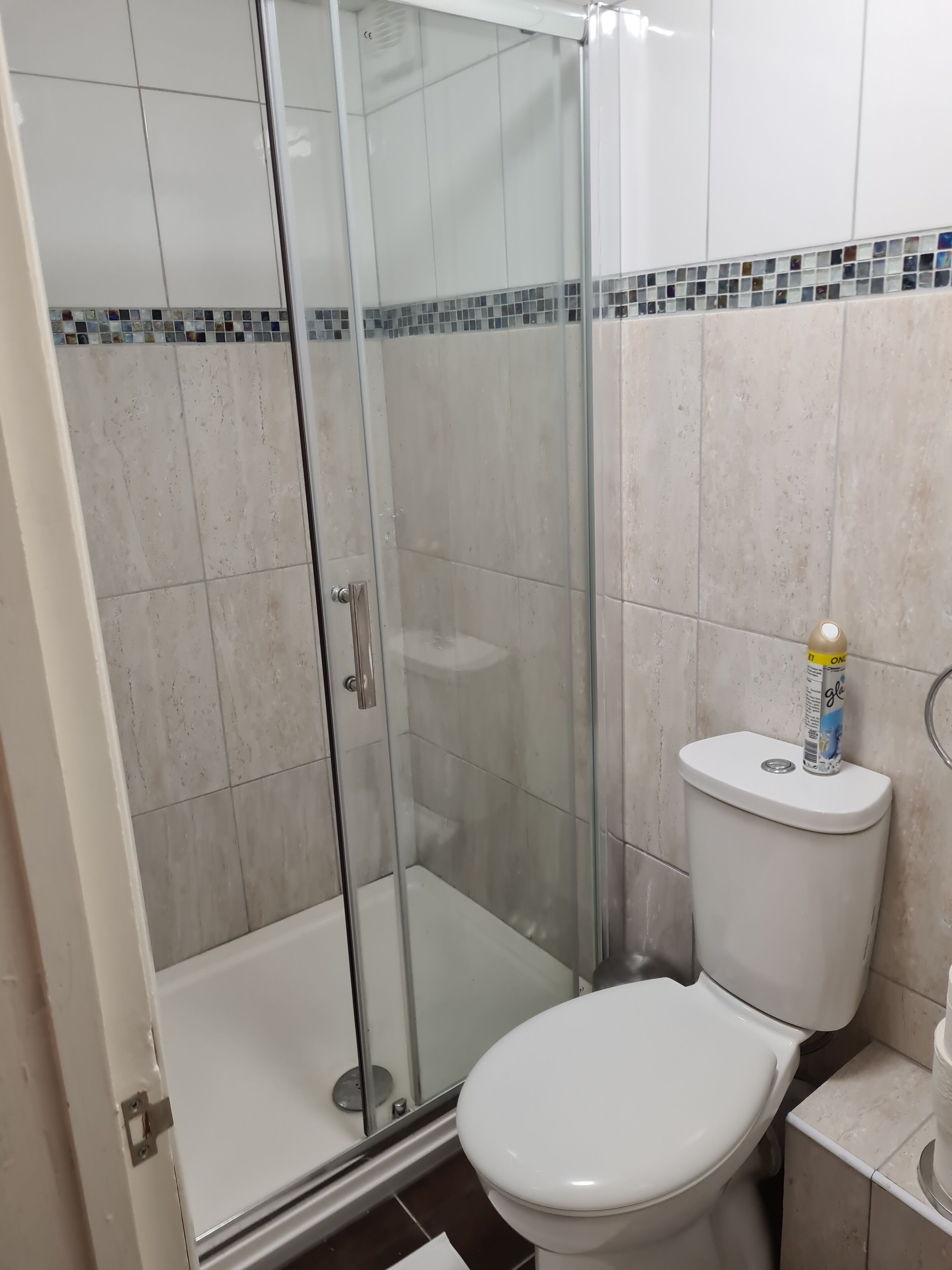 Casa | Baño | Regadera, secadora de cabello, toallas 
