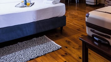 In-room safe, desk, laptop workspace, iron/ironing board