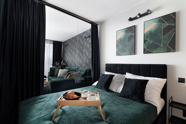 LÀgenhet City - utsikt mot staden | 1 sovrum, strykjÀrn/strykbrÀda och gratis wi-fi