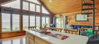 Lakefront Views & Private Yard: Three Mile Bay Gem