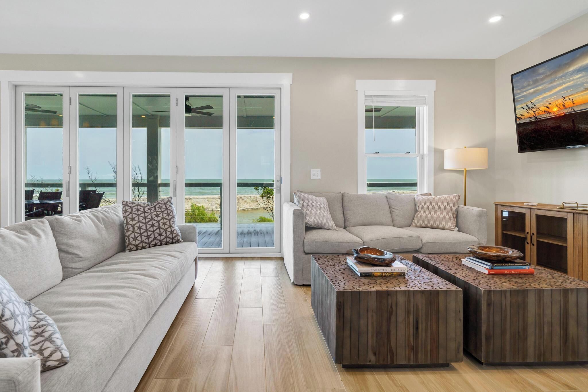 Smart TV, video games, foosball