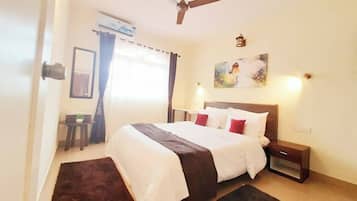 2 makuuhuonetta, Wi-Fi, vuodevaatteet