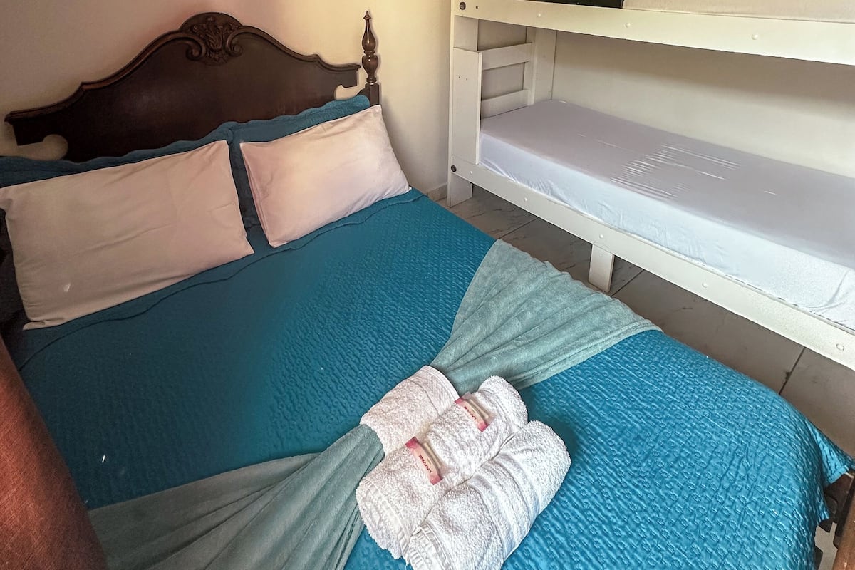 Family Apartment | Individually decorated, blackout drapes, free WiFi, bed sheets