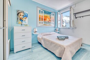 1 makuuhuone, vuodevaatteet