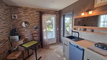 Refrigerador, horno y periquera