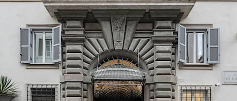 Façade de l’hébergement