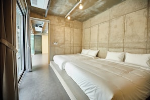 Nueve Poolvilla (Base 4 People / Maximum 8 People) | 高档床上用品、隔音、免费 WiFi