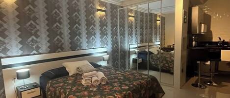 1 bedroom, iron/ironing board, WiFi, bed sheets