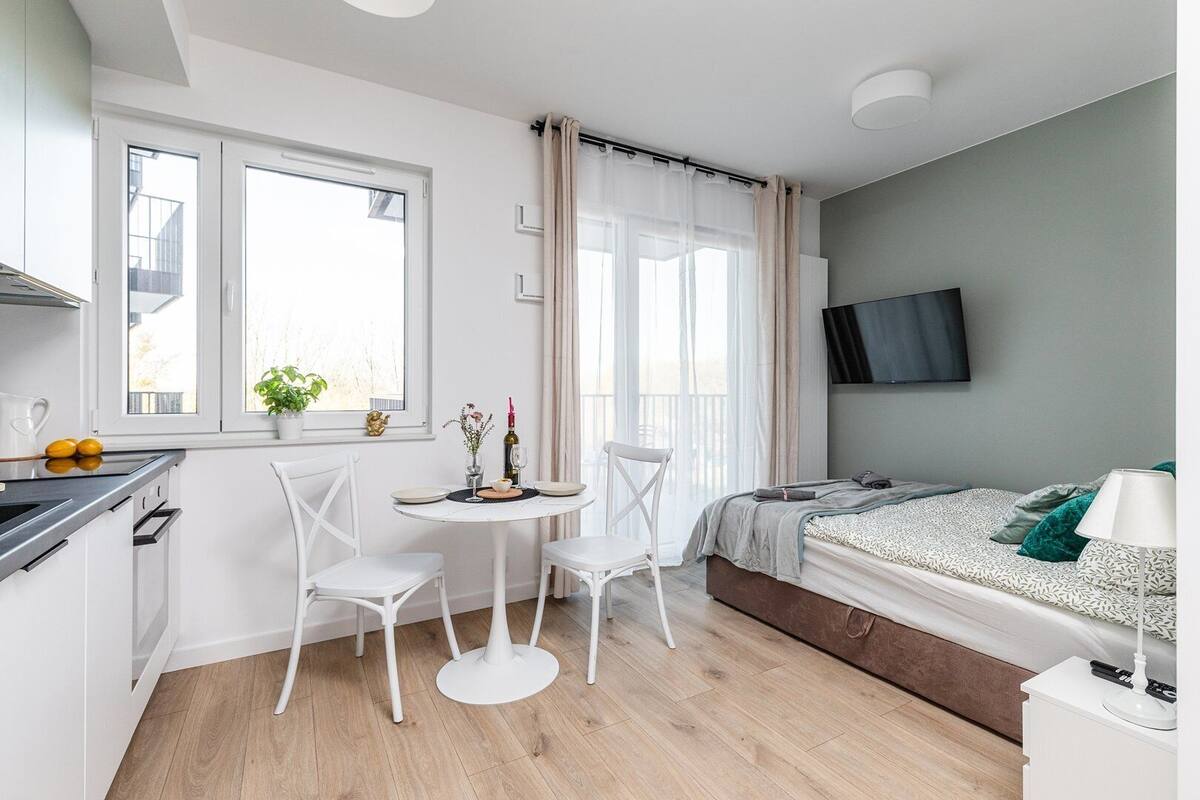 Comfort Studio, 1 Queen Bed | Living area
