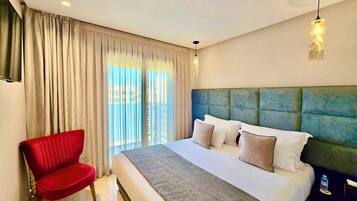 1 chambre, literie de qualité supérieure, matelas Tempur-Pedic, minibar