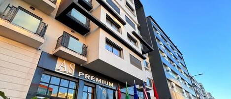 Façade de lâhĂ©bergement