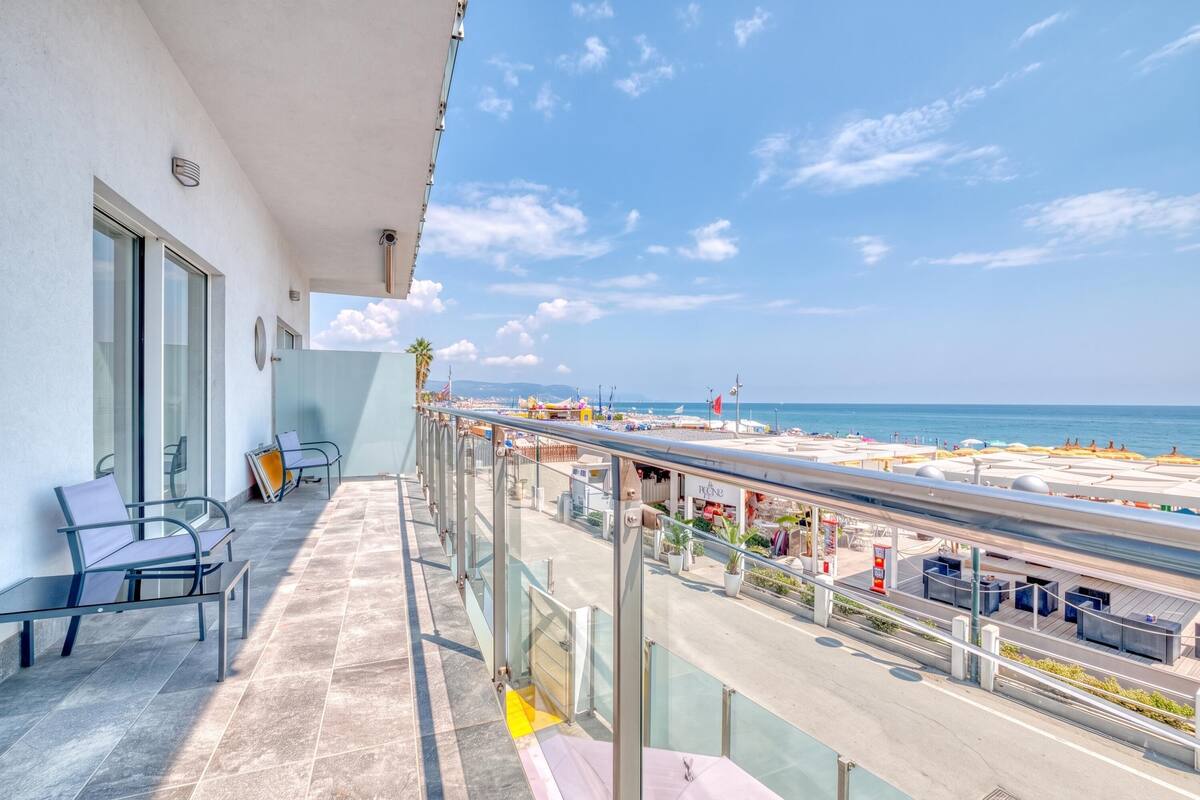 Family Apartment, 1 Bedroom, Balcony, Sea Facing (Le Lanterne 1 - Luxury Apartments) | Balcony