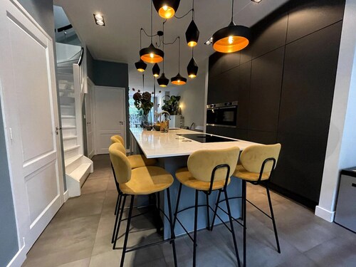 A house in Amsterdam, close to Vondelpark and Museum Square