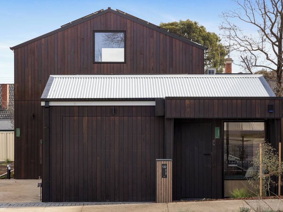 Facciata della struttura