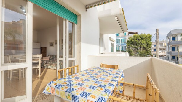 Appartement, balkon, uitzicht op zee | Balkon