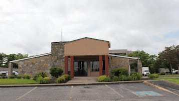 Overnatningsstedets facade