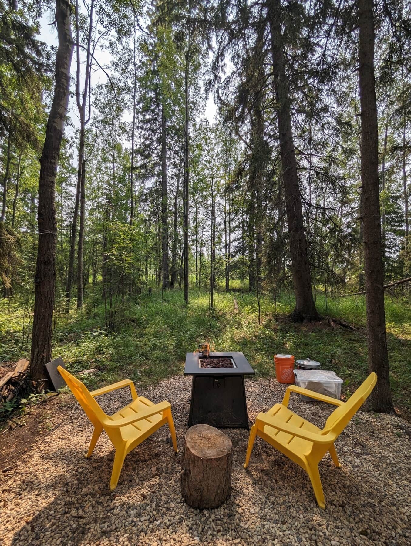 Enceinte de l’hébergement