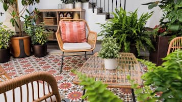 Maisonette, 1 Queen-Bett und Schlafsofa | Terrasse/Patio