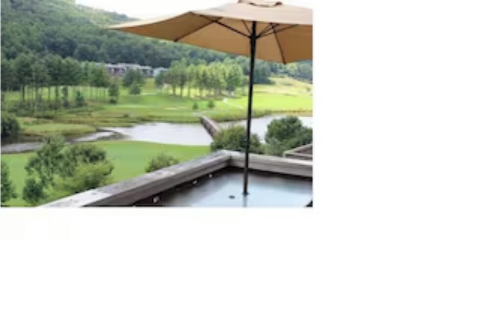 On the 18th fairway overlooking the lake and club house.