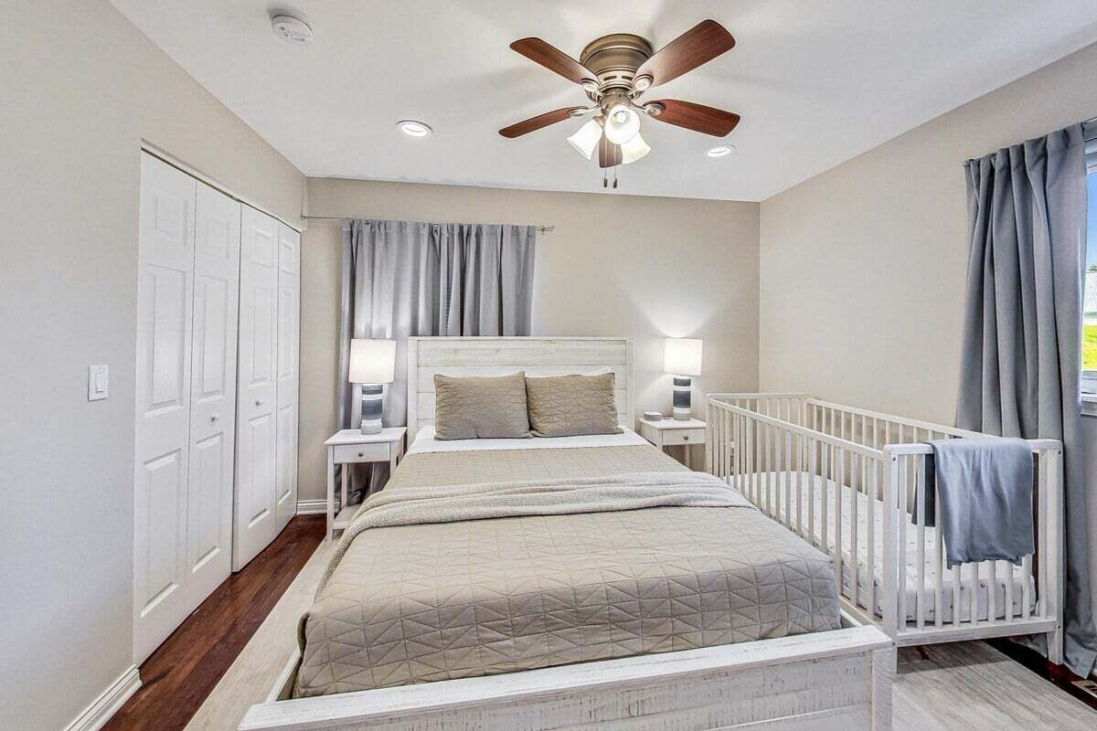 3 chambres, lit de bébé portatif, Wi-Fi