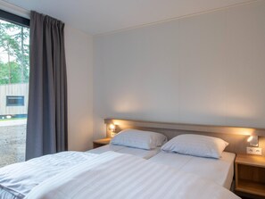 Chalé | 1 quarto, individualmente mobiliados, roupa de cama