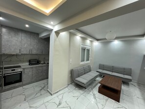 Apartment | Private kitchen - Kallithea Gripari Modern Apartment (Kallithea)