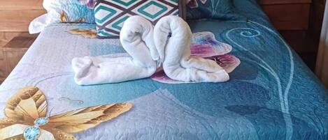 1 habitación, wifi y ropa de cama