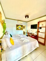 Caja de seguridad en la habitaciĂłn, wifi gratis y ropa de cama