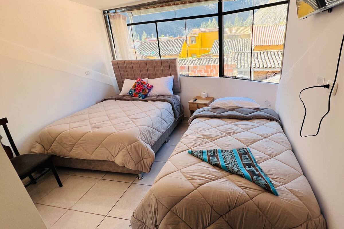 Family Room | Down comforters, desk, laptop workspace, iron/ironing board (on request)