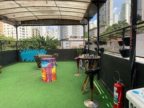 Felles sovesal – comfort | Terrasse/patio