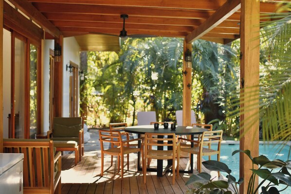 Restaurante al aire libre