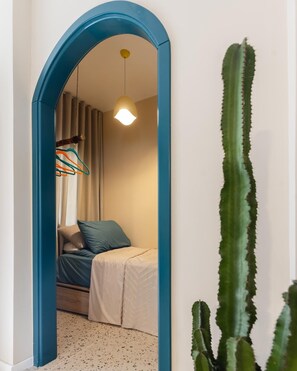 1 dormitorio, tabla de planchar con plancha, wifi gratis y ropa de cama