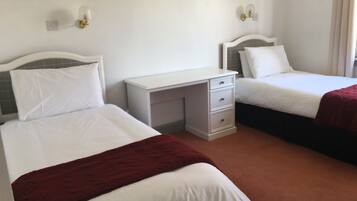 Premium bedding, free WiFi, bed sheets