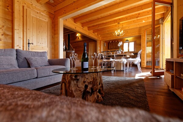 Interior - Chalet Cosy Home, spa et Sauna, 4p (La Bresse)